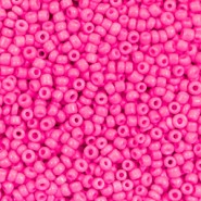 Glas rocailles kralen 11/0 (2mm) Neon pink